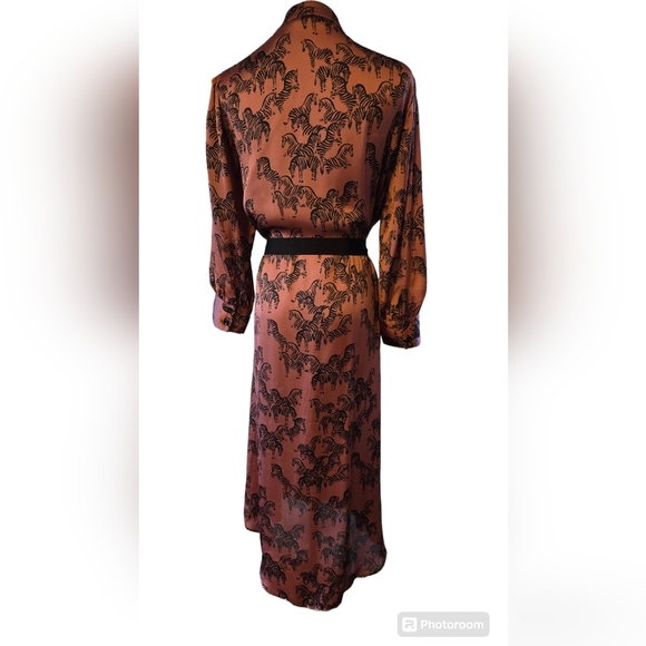 Zara Zebra Print Dress - size small - Picture 3 of 11